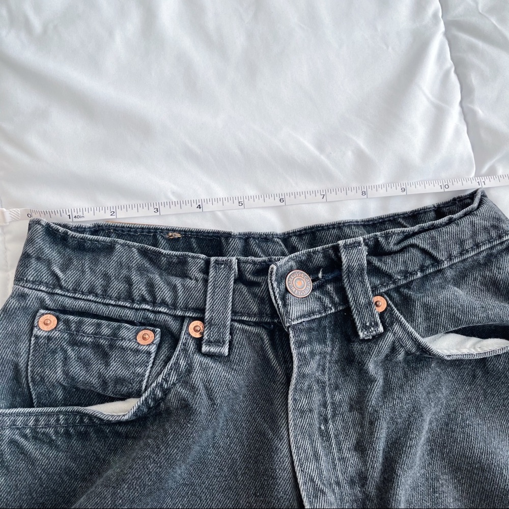 Perfect Black Levi's 512 high waisted mom jeans - Picture 9 of 9